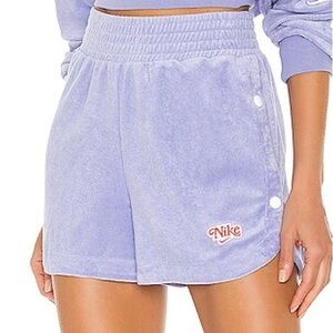 Nike Retro Femme Lavender Athletic Shorts